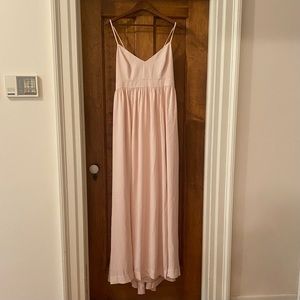 NWT J. Crew long draped spaghetti strap maxi dress